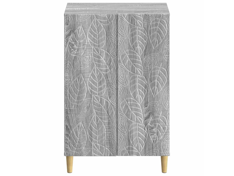  Meuble à chaussures, armoire à chaussures delft 59,5x39,5x90 cm sonoma gris  - Conforama D
