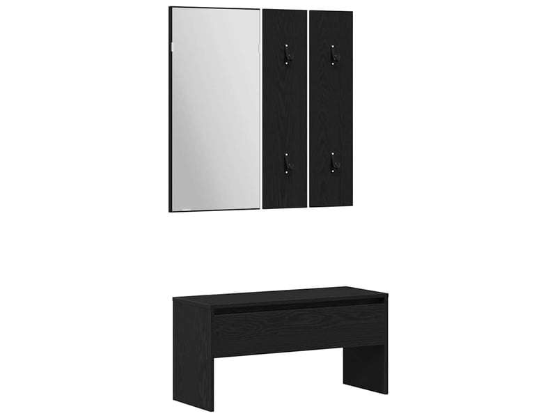  Ensemble de meubles d'entrée 5 pc 80x30,5x40 cm  - Conforama E