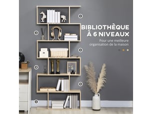 Etagère 80 cm coloris beige  