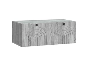Meuble tv coloris gris 78.5 cm <strong></strong> <strong></strong>