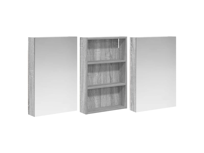 Ensemble de meubles de salle de bain 3 pcs 120x10.5x60.5 cm shl1967 - Conforama E