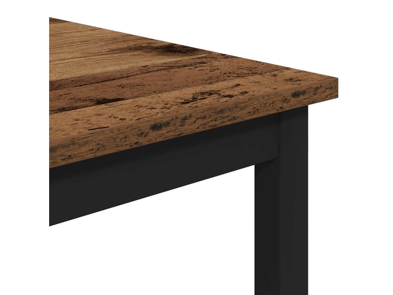  Lot de 2 tabouret de bar, chaise de bar bois ancien 40x32x64 cm shl29212  - Conforama D