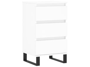 Buffet - bahut - meuble de rangement blanc 40x35x70 cm bois d’ingénierie