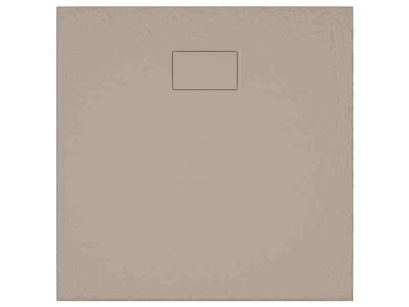  Receveur de douche base de douche bac de douche réceptacle de douche salle de bain toilette salle d’eau maison intérieur smc 90 x 80 cm marron 02_0001966  - Conforama E
