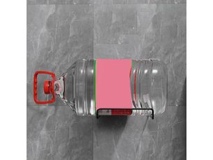 Support d'évier mural avec trou pour évier, crochet de rangement pour salle de bain et cuisine