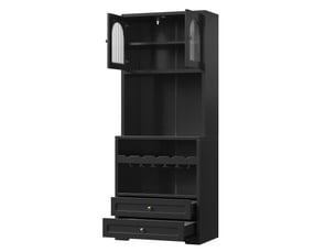 Buffet <strong></strong> <strong></strong> - 140 cm coloris noir