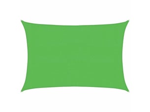 Voile d'ombrage - voile d'ombre - voile parasol 160 gm² vert clair 3x5 m pehd