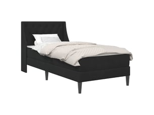 Lit simple 100x200 cm    coloris noir