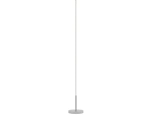 Lampadaire led 20x20x150 cm température de couleur réglable argenté