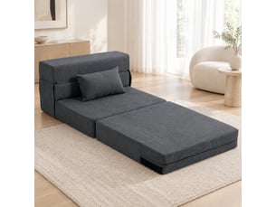 Fauteuil convertible  ULEVR Tissu gris