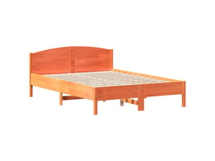 Lit 2 places 120x200cm    coloris marron