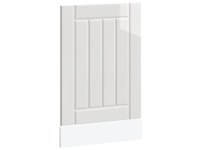  Panneau de lave-vaisselle blanc brillant bois ingénierie shl5319  - Conforama A