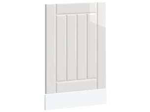Panneau de lave-vaisselle blanc brillant bois ingénierie shl5319