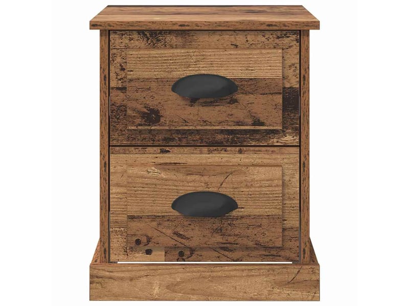  Table de chevet - cabinet de chevet - table de nuit bois ancien 39 x 39 x 47.5 cm  - Conforama E