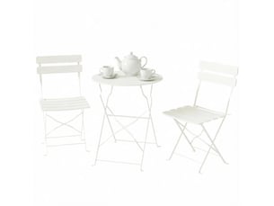 Portable terrasse sitzgruppe, klappbar outdoor bistro set tisch und 2 stühle