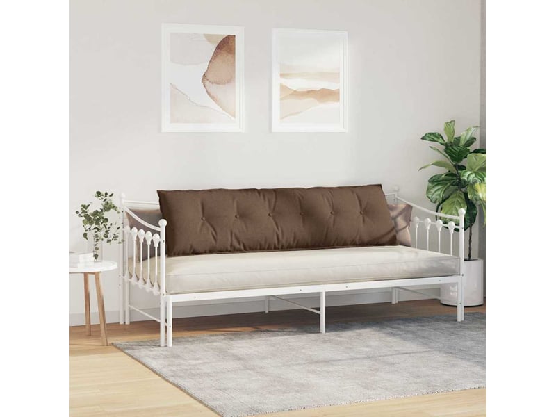  Coussin de dos, coussin de dossier marron 180 x 19 x 50 cm tissu cf54802  - Conforama D