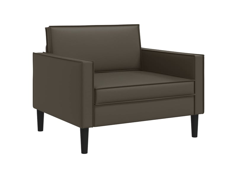 Vidaxl fauteuil xl marron simili cuir - Conforama D