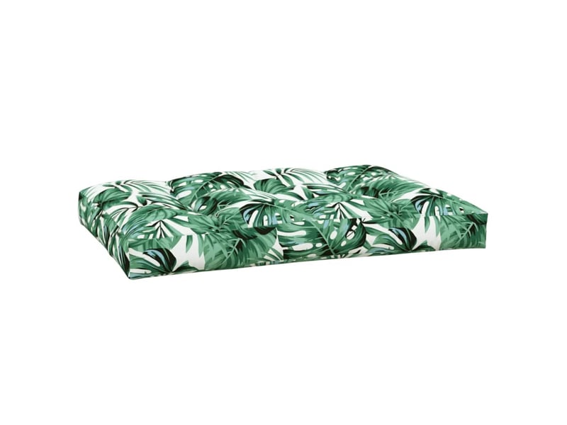  Coussin de palette, coussin de chaise, coussin de canapé vert 120x80x12 cm tissu cf55486  - Conforama A