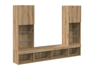 Meuble tv coloris bois clair  <strong></strong>  <strong></strong>