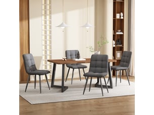 Ensemble table rectangulaire 4 chaise(s) MEULVA