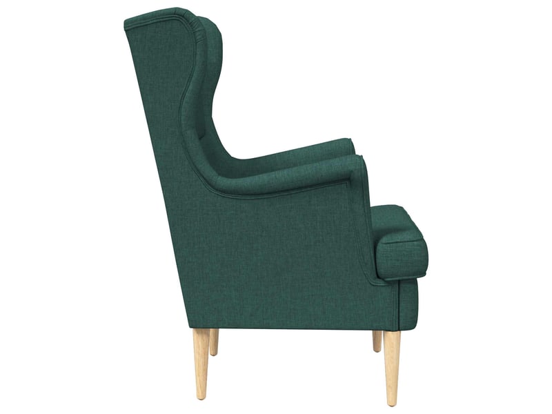  Vidaxl fauteuil vert foncé tissu  - Conforama E