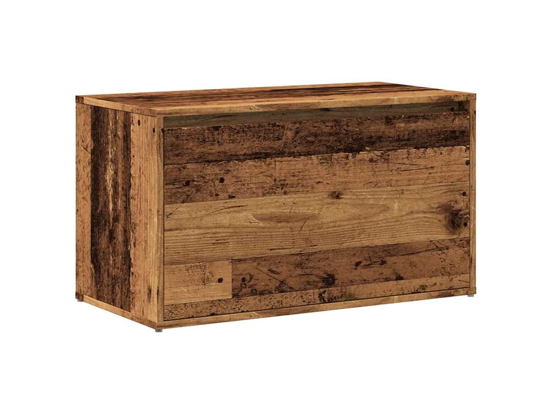  Banc d'entrée, banc interieur 80x40x45 cm vieux bois bois d'ingénierie  - Conforama A