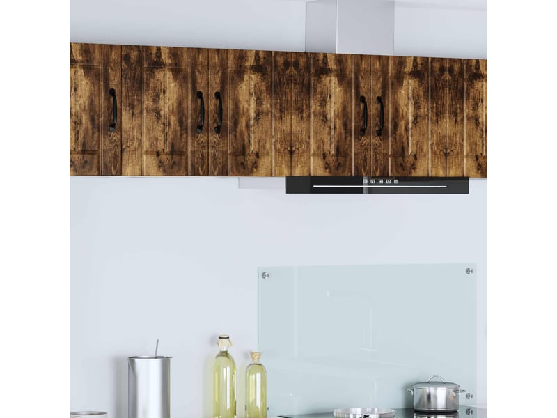  Armoire de cuisine chêne fumé 30x31x40cm bois d'ingénierie shl8272  - Conforama B