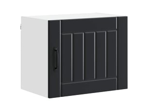 Meuble mural de cuisine, armoire de cuisine noir 50x31x40cm bois d'ingénierie shl243