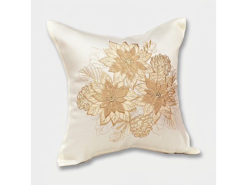  Coussin décoratif déhoussable carré 45x45 cm johnson  - Conforama C