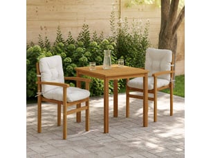 Lot de 2 coussins de chaise à dossier haut vianen cf59287