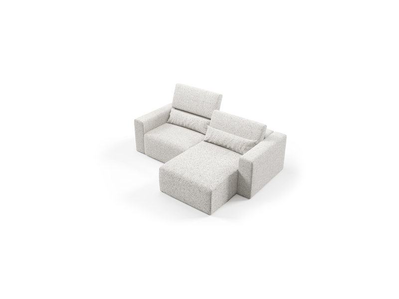  Canapé d’angle posejdon l modulaire premium couleur : puente 09  - Conforama C
