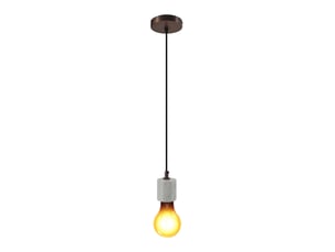 Lampe suspension en marbre sigma ii 10cm blanc