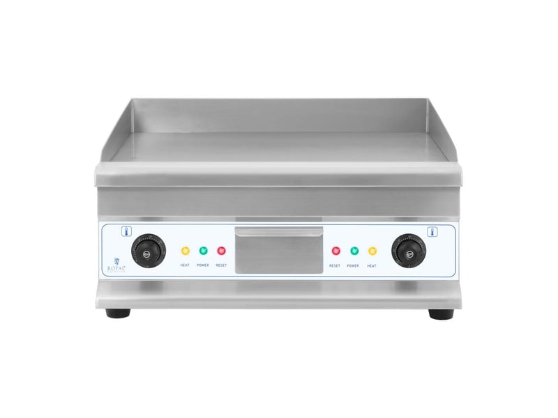  Plancha électrique double 60 cm lisse 2 zones de chauffe 2 x 3 200 watts 14_0002858  - Conforama B