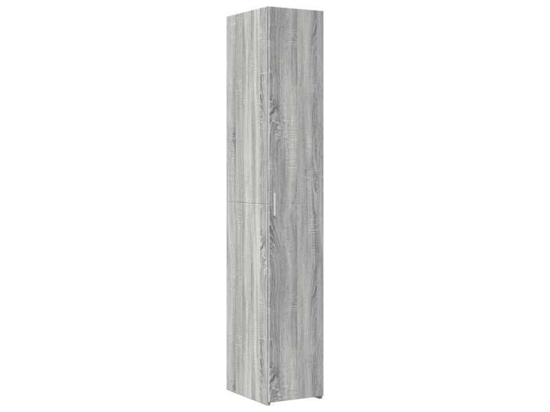 Buffet haut, buffet de rangement sonoma gris 30x42,5x185 cm bois d'ingénierie - Conforama A