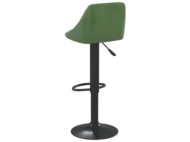  Tabouret de bar, chaise de bar vert foncé velours shl80515  - Conforama E