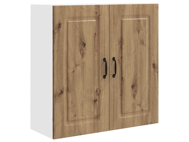 Meuble mural de cuisine | armoire de cuisine chêne artisanal shl8745  - Conforama A