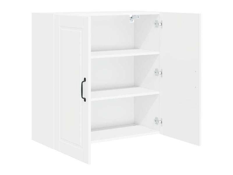  Meuble mural de cuisine, armoire de cuisine blanc 80x31x80cm bois d'ingénierie shl2247  - Conforama E