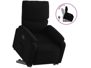 Fauteuil fixe  <strong></strong> Tissu noir