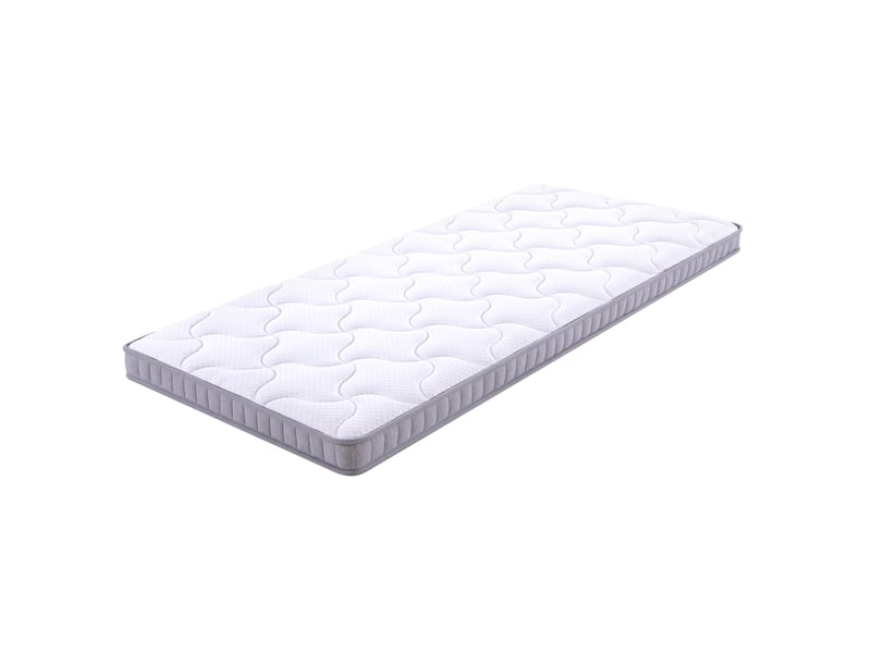  Ressorts ensachés 7 zones 140x200x10 cm h3 mousse blanc oeko-tex  - Conforama B