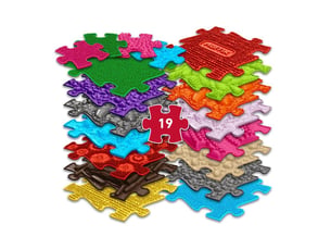 Tapis sensoriel muffik ensemble xxl - 19 pièces