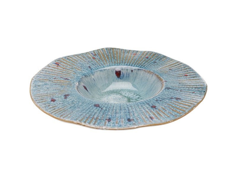  assiette creuse mina 26cm bleue  - Conforama A