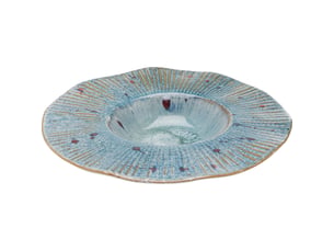 assiette creuse mina 26cm bleue