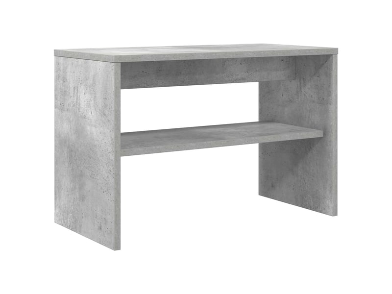  Meuble tv - banc tv - meuble de rangement 60 x 30 x 40 cm gris béton bois d'ingénierie  - Conforama A