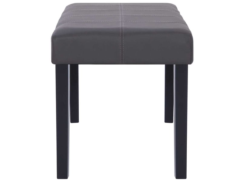  Banc d'entrée, banc d'intérieur 106 cm gris similicuir  - Conforama D