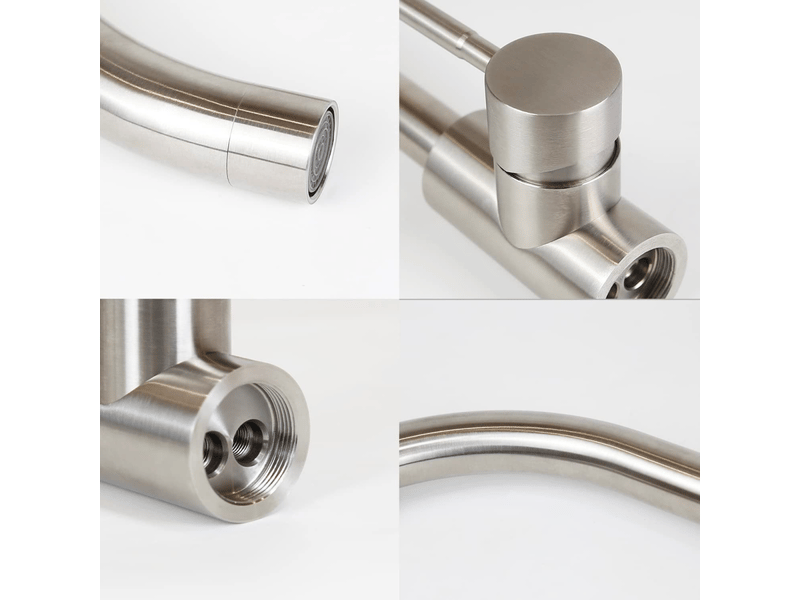  Nettlife mitigeur de lavabo chrome inox, haute pression  - Conforama E