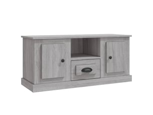 Meuble tv coloris gris 100 cm <strong></strong>  <strong></strong>