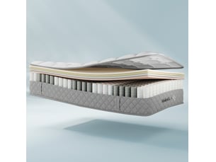 Matelas 180x200 cm <strong>MODENUIT </strong>  <strong></strong> Ressorts ensachés + mousse soutien Medium épaisseur 20 cm