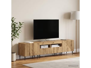Meuble tv coloris gris <strong></strong> <strong></strong>