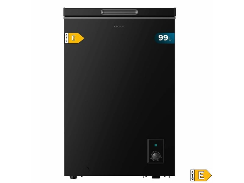 Congélateur cecotec bolero coolmarket chest 99 black  - Conforama B