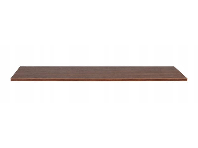 Ensemble de meubles bas flow noyer foncé 120 cm avec plan et 3 paniers à linge - Conforama R